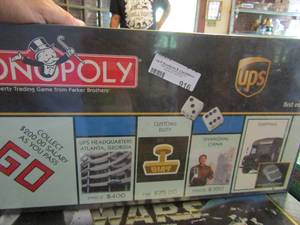 lot 916 image: NIB Monopoly UPS first edition