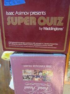lot 932 image: Trivial pursuit the vintage years 1920-1950 and super quiz