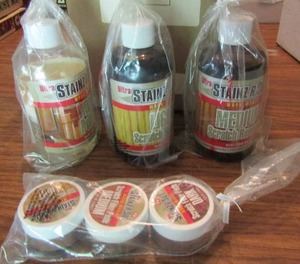 lot 937 image: Wood blemish fixing supplies
