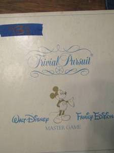 lot 938 image: Trivial pursuit Walt Disney family edition master game