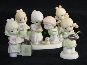 lot 101 image: Precious Moments by Enesco figurines as shown