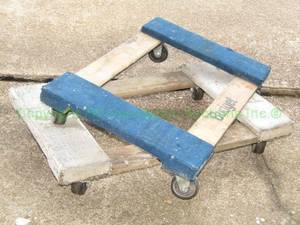 lot 124 image: Furniture mover flat carts