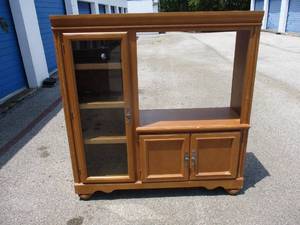 lot 66 image: T.V  Storage Cabinet
