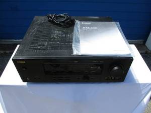 lot 94 image: YAMAHA Model HTR-5940, 120-V, Cinema DSP Digital XM, Natural Sound AV Receiver, With Owners Manual.