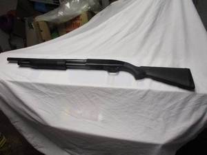 lot 5 image: Maverick By Mossberg Model  88, 12-Ga, Pump Shotgun, With a 18 Barrel.