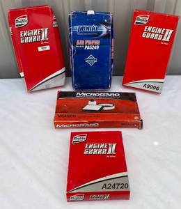 lot 38 image: VARIOUS MIGHTY ENGINE GARD II AIR FILTERS AND 1 PRONTO