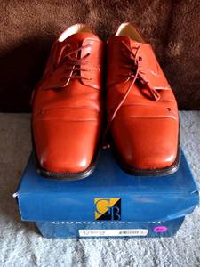 lot 30 image: GIORGIO BRUTINI ITALIAN LEATHER MENS SHOES - SIZE 13 (VG CONDITION)