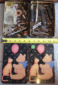 lot 35 image: ASSORTMENT OF LETTER PUNCH STAMPS AND HARDWARE AS SHOWN