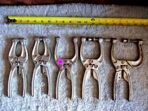 lot 72 image: ASSORTMENT OF DESATCO CLAMPS