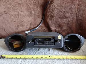 lot 106 image: VINTAGE MOTORCYCLE CASSETTE PLAYER AS SHOWN