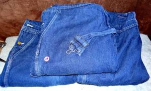 lot 114 image: DICKIES OVERALLS - MENS 44 X 34 - VG CONDITION