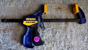 lot 159 image: IRWIN QUIK GRIP CLAMP
