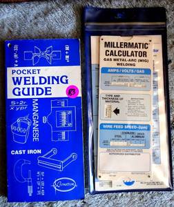 lot 183 image: WELDING GUIDE & CALCULATOR