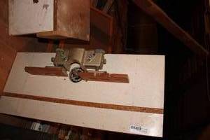 lot 476 image: home made Sander Shaper no motor in Attic needs taken down