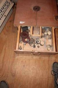 lot 478 image: Sander Shaper box table made no motor in Attic needs taken down