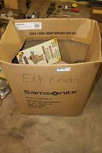 lot 434 image: Extension Cords and Sign