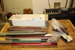 lot 443 image: lot of exotic wood pieces for pen and pencil turning