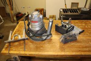 lot 441 image: Craftsman router and biscuit grinder attachment