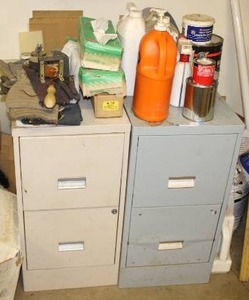 lot 464 image: File Cabinets and contents