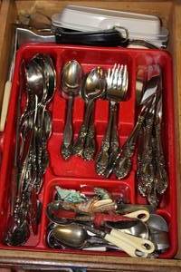 lot 167 image: Silverware Set as shown