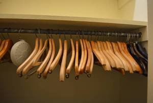 lot 77 image: Wooden Hangers as shown