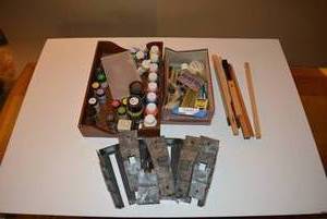 lot 116 image: Hobby Paint Supplies