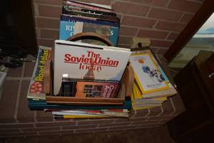 lot 132 image: Books on travel and the soviet union today