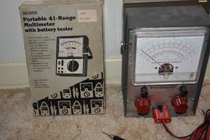 lot 225 image: 2 multi meter testers