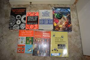 lot 238 image: Craft Books on Jewelry, Metal and Pottery