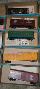 lot 252 image: Misc. Train Car Models
