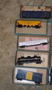 lot 254 image: Misc. Train Car Models