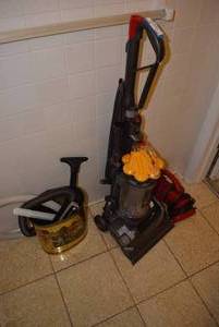 lot 268 image: Dyson DC33 Vacuum, Dirt Devil Vacuum and Attachments
