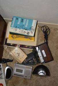 lot 269 image: Clock Repair Books, Vintage Alarm Clocks