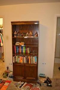 lot 270 image: Bookcase, CONTENTS NOT INCLUDED