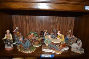 lot 271 image: Ceramic Figurines as shown