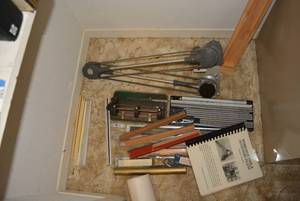 lot 294 image: Large quantity of Drafting materials and design including swing arm