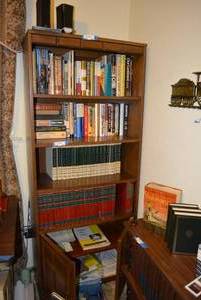 lot 335 image: Bookcase, CONTENTS NOT INCLUDED