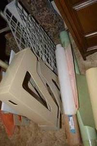 lot 295 image: Art Supplies and drafting paper roll