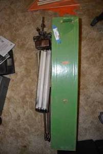 lot 300 image: Mid-Century Industrial Swing Arm Lamp