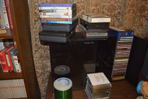 lot 306 image: Cds and DVDs as shown