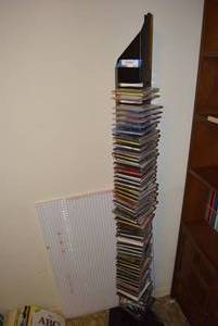 lot 310 image: CD Tower with CDs
