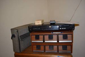 lot 314 image: Panasonic CD Player and Cassettes