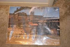 lot 338 image: Train Posters, 2 Total