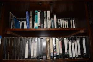 lot 145 image: Large quaintiy  of railroad VHS tapes and more see pics and preview