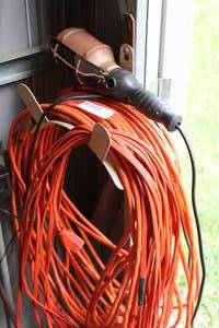 lot 390 image: Extention Cord and Work Light
