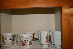 lot 198 image: Roy Kirkham China Cup and Saucer, Mug Set