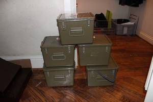 lot 12 image: First Aid Kit Cases possible Military issue