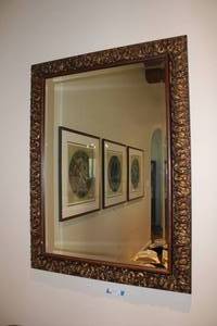 lot 33 image: Beveled Wall Mirror, 36 x 48, Matches Lot 35