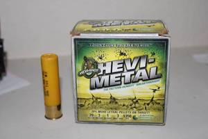 lot 76 image: Ammo 26 rounds of Heavy metal 20 gauge 3 inch #3 shot