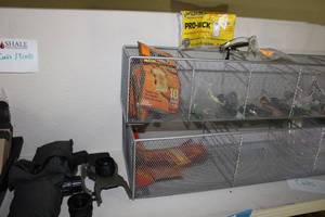 lot 85 image: Misc. Mount Parts, Hand and Foot Warmers and Storage Bins